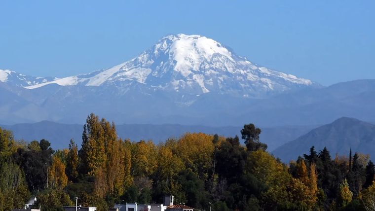 Las calles del Barrio 8 de Noviembre de Tupungato fueron nombradas en honor a cerros andinos (foto ilustrativa).