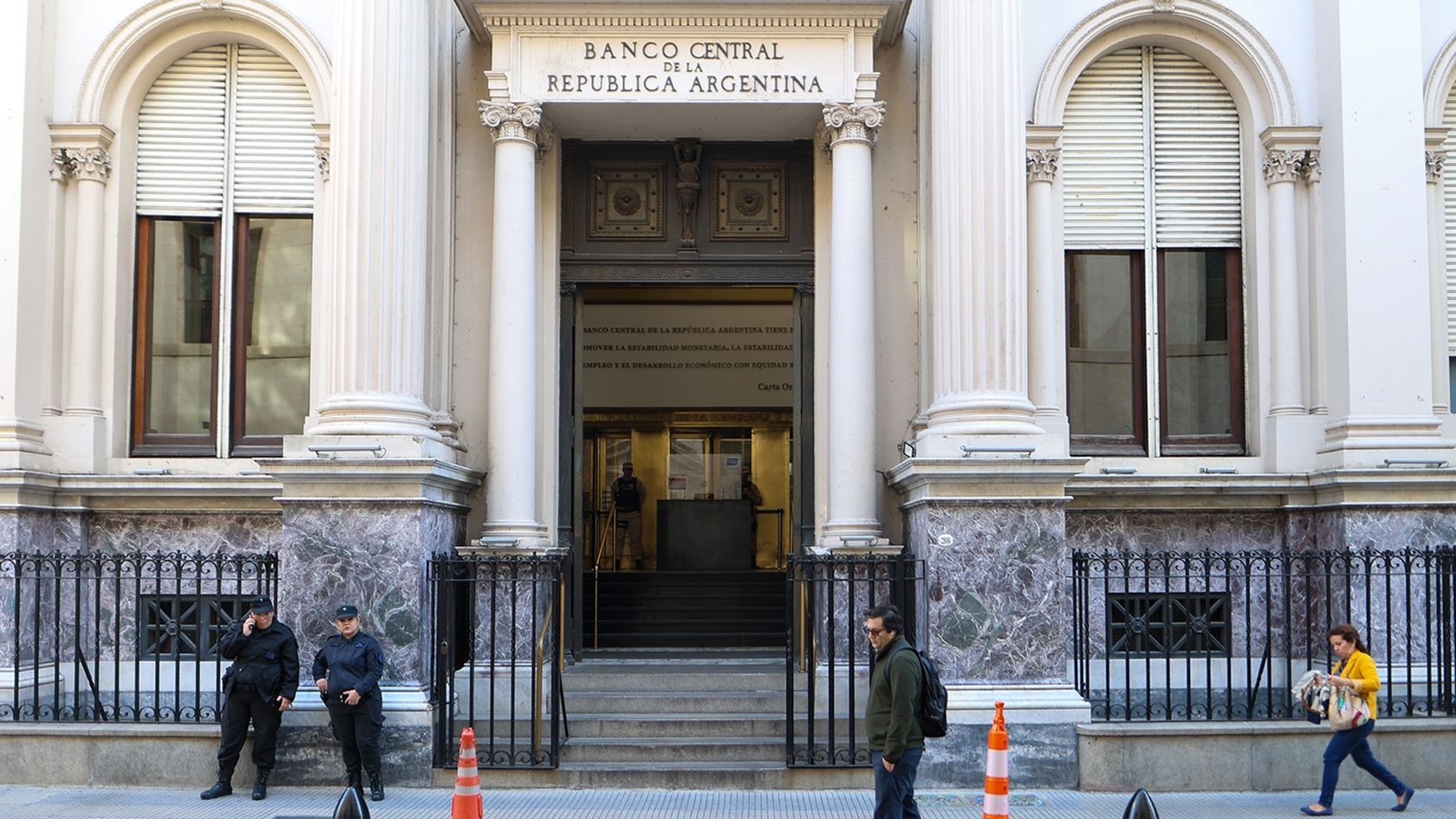Banco Central Foto: EFE