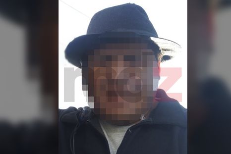 El trabajador rural imputado por múltiples abusos sexuales a su sobrina menor de edad. (Se pixela el rostro por tratarse de un caso de instancia privada)