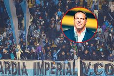 Ignacio Ruglio, presidente de Peñarol, defendió el operativo de la policía con los hinchas de Racing. Ignacio Ruglio, presidente de Peñarol, defendió el operativo de la policía con los hinchas de Racing.