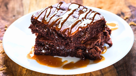 Prepará los brownies más ricos.