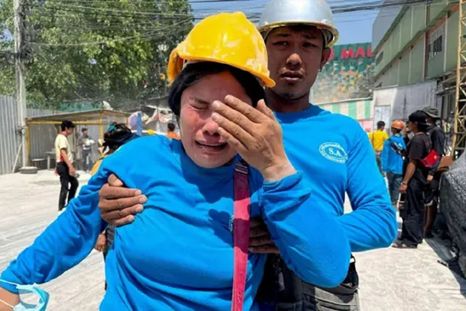 Los habitantes de Myanmar intentan reponerse tras la tragedia. Foto: BBC