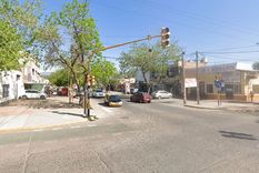 La cámara ubicada en Sarmiento y Gomensoro de Guaymallén, donde se produjo el hecho. La cámara ubicada en Sarmiento y Gomensoro de Guaymallén, donde se produjo el hecho.