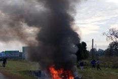 El siniestro ocurrió cerca del kilómetro 145, en la zona de Dolores El siniestro ocurrió cerca del kilómetro 145, en la zona de Dolores