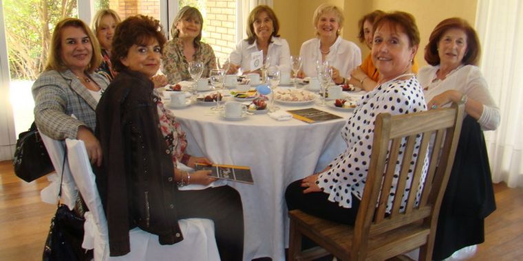 Un grupo de amigas rotarias, encantadas de colaborar con Conin. Foto: Gentileza