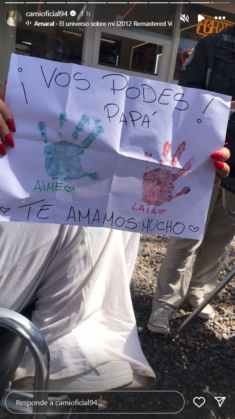 El posteo de Camila, la hermana de Thiago Medina. Foto: captura de pantalla Instagram/ @camioficial94. El posteo de Camila, la hermana de Thiago Medina. Foto: captura de pantalla Instagram/ @camioficial94.