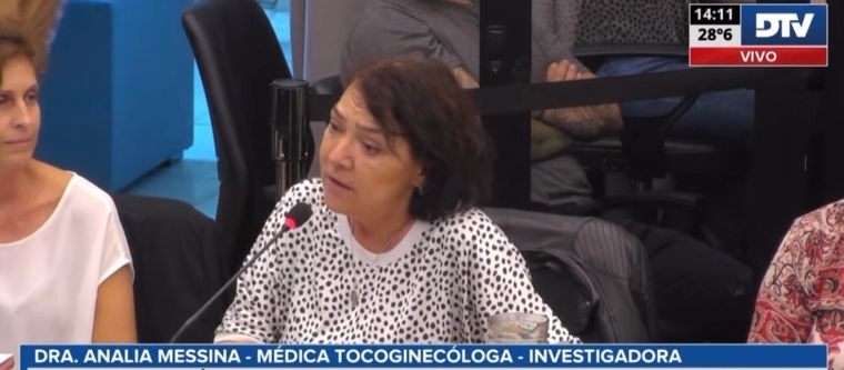 Comisión de Salud analizó la creación del “Programa Nacional de uso adecuado de la cesárea” Foto: Captura de pantalla