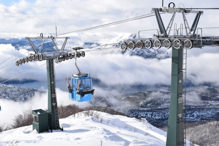 El clima acompañará a los viajeros que busquen disfrutar de la nieve en Bariloche. Foto: Cerro Catedral