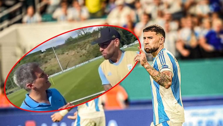 Otamendi habló sobre el rol secundario como jugador que le tocó cumplir en la Copa América. Foto: @nicolasotamendi30 y captura TyC Sports