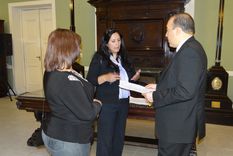 madres e hijos con discapacidad piden netbooks