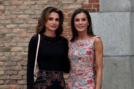 Cómo es la relación de Rania de Jordania y la Reina Letizia