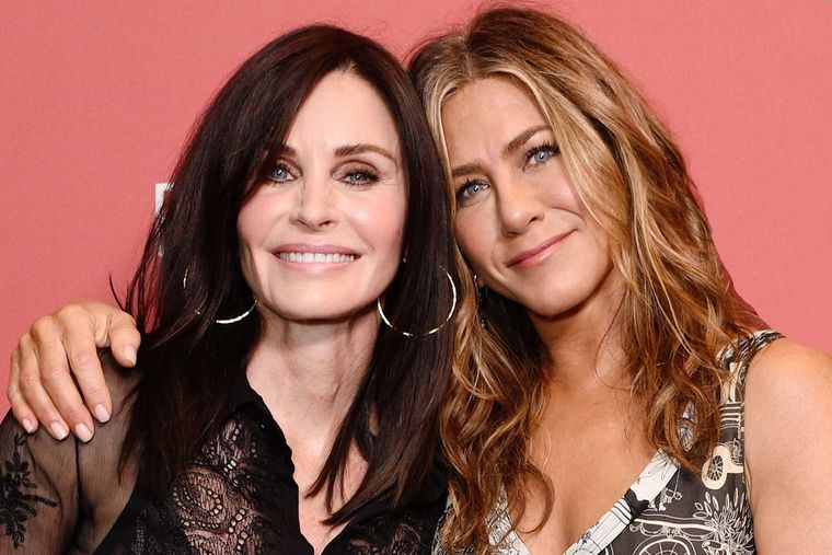 Courtney Cox y Jennifer Aniston