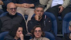 Marcelo Gallardo, presente en un inesperado partido del fútbol de Europa. Marcelo Gallardo, presente en un inesperado partido del fútbol de Europa.