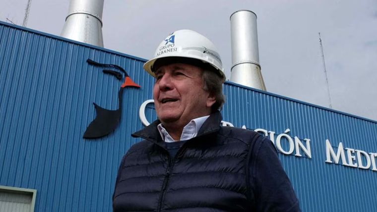 Armando Loson, titular del grupo Albanesi Armando Loson, titular del grupo Albanesi