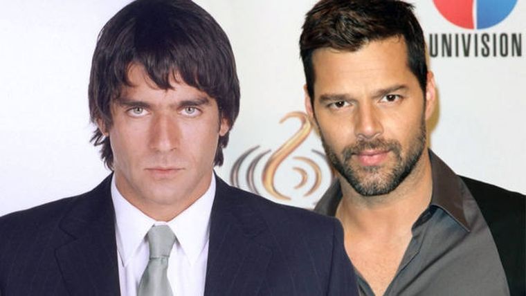 Juan Castro y Ricky Martin
