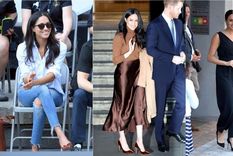 Meghan y sus outfits de rebaja. Foto: Gentileza