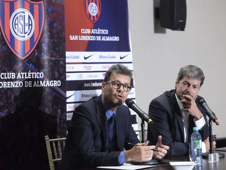 Lammens llamó a Tinelli, quien le cerró la puerta nuevamente a San Lorenzo. Foto: San Lorenzo
