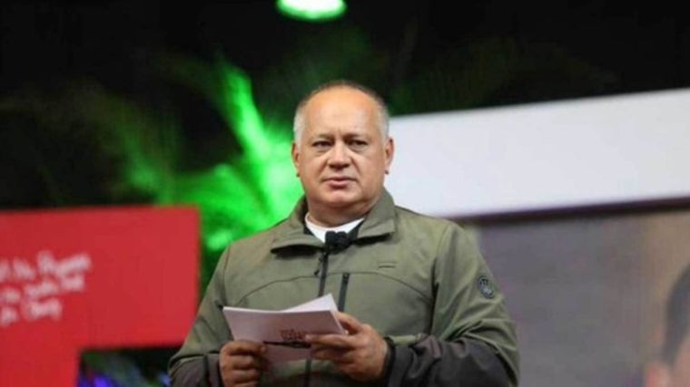 El dirigente chavista Diosdado Cabello.