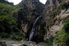 Esta cascada es una de las más sorprendentes de Jujuy Foto: Purmamarca Diario