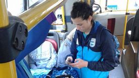 La chica del colectivo: la jugadora de la selección de básquet cuya foto se viralizó