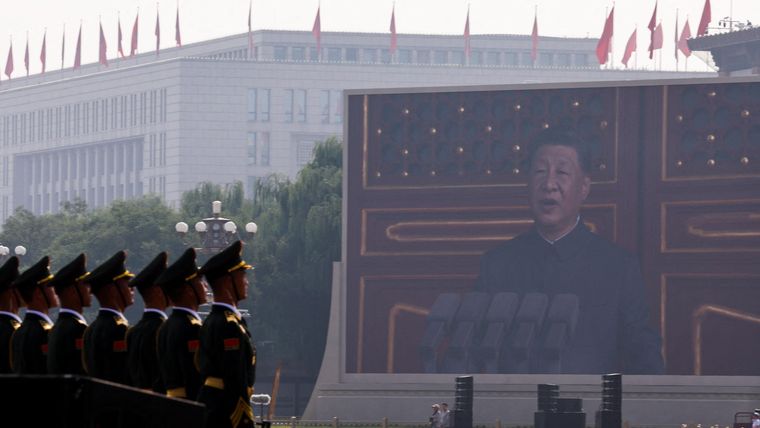 El mandatario chino pidió a la población "recordar la historia" y honrar a los veteranos.