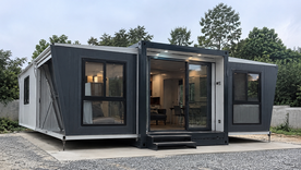 La casa modular expandible busca combinar rapidez de instalación, menor costo y flexibilidad de uso. La casa modular expandible busca combinar rapidez de instalación, menor costo y flexibilidad de uso.