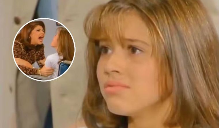 Yulianna Peniche tenía 14 años cuando pasó por María la del barrio.