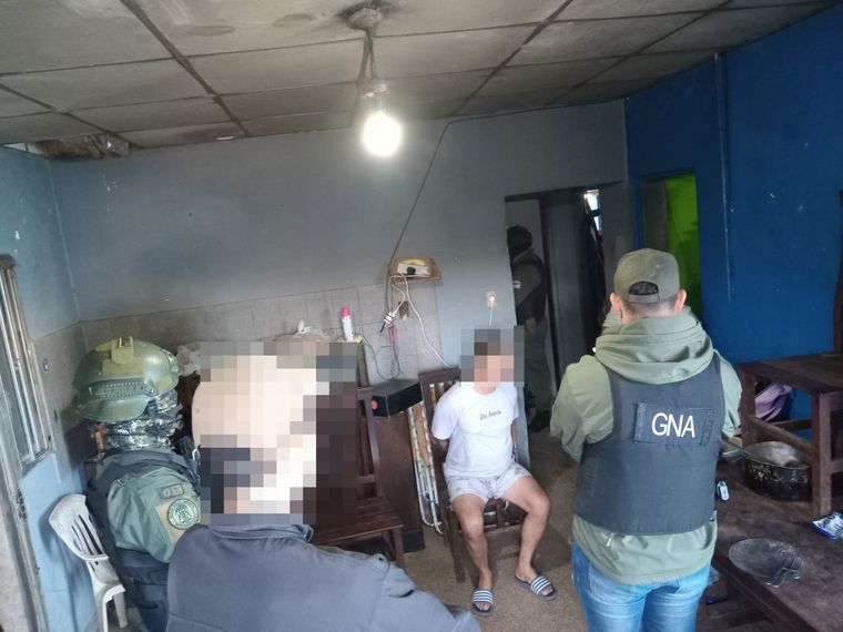 Gendarmería Nacional logró desarticular a una banda que operaba desde el penal de Ezeiza Foto: Gendarmería Nacional