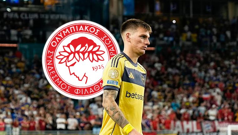Olympiacos quiere comprarle a Boca a Kevin Zenón.