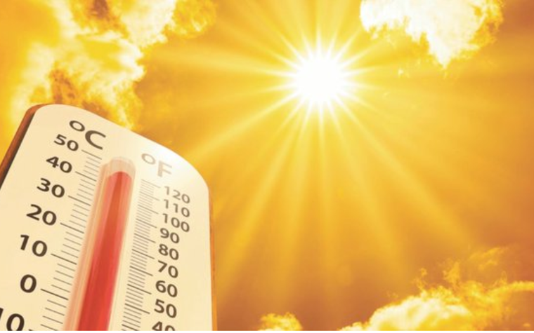 Por la tarde se espera una mínima de 25° y una máxima de 36°. Foto: X