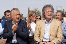 Alfredo Cornejo junto a Alejandro Chapini.