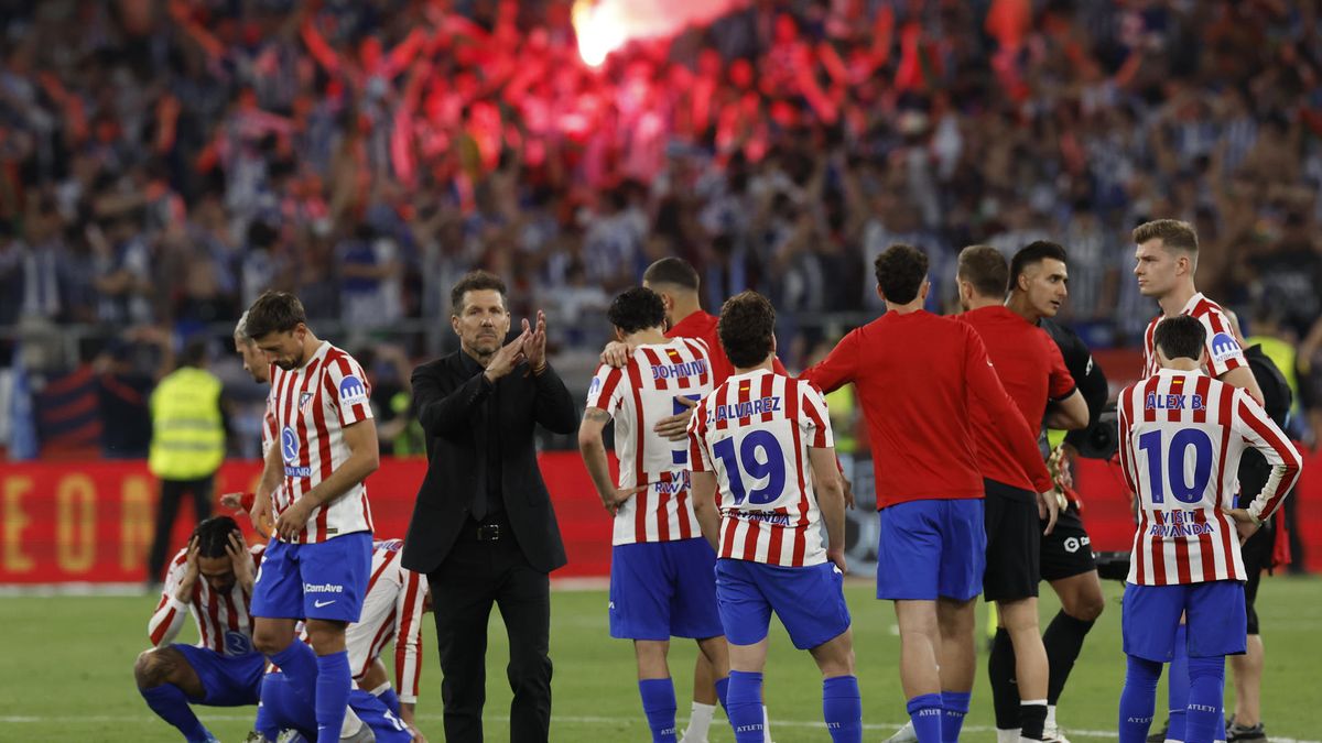 Otra vez sin festejo: Atlético de Madrid cayó ante Real Sociedad en los penales y se quedó sin Copa del Rey