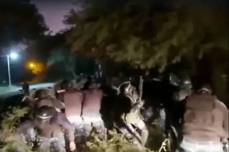 Así se vivió el momento de tensión en Catamarca