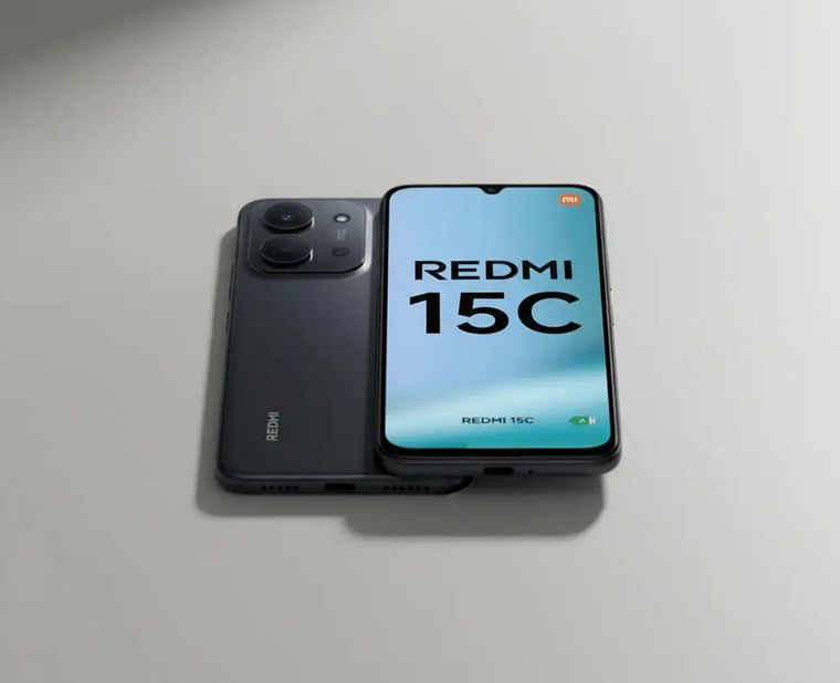 El Redmi 15C se destaca por su pantalla de 6,9 pulgadas y batería potente. El Redmi 15C se destaca por su pantalla de 6,9 pulgadas y batería potente.