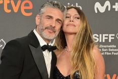 Mónica Ayos y Leonardo Sbaraglia en San Sebastián Foto: Instagram
