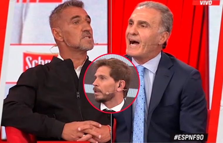 Cascini se cruzó con Ruggeri por la decisión de Riquelme de bajar a los jugadores de Boca del micro.