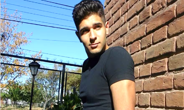 El joven mendocino detenido por el delito de asociación ilícita en El Salvador. Foto: Facebook