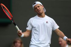 Schwartzman se lamentó por las oportunidades desaprovechadas ante Sinner Foto: EFE