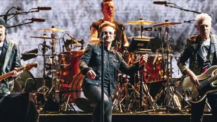 El enojo se enfocó en la banda irlandesa. Créditos: Archivo MDZ