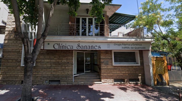 La clínica Sananes de Ciudad del reconocido cirujano plástico, escenario del presunto caso de mala praxis. 