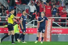 Los autores de los tantos, López y Ávalos. Foto: FotoBaires Los autores de los tantos, López y Ávalos. Foto: FotoBaires