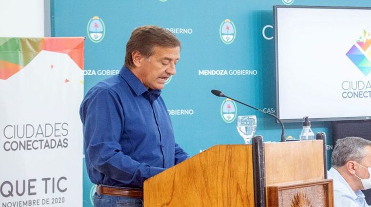 Rodolfo Suarez, gobernador de Mendoza