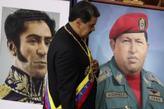 Nicolás Maduro se proclamó presidente mediante el fraude y enfrenta un duro clima social Foto: EFE