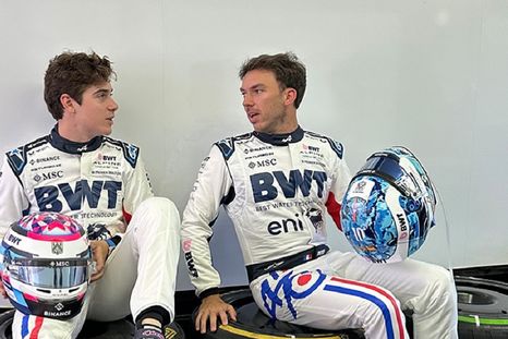 Franco Colapinto junto a Pierre Gasly. ¿Buena onda en Alpine? Franco Colapinto junto a Pierre Gasly. ¿Buena onda en Alpine?