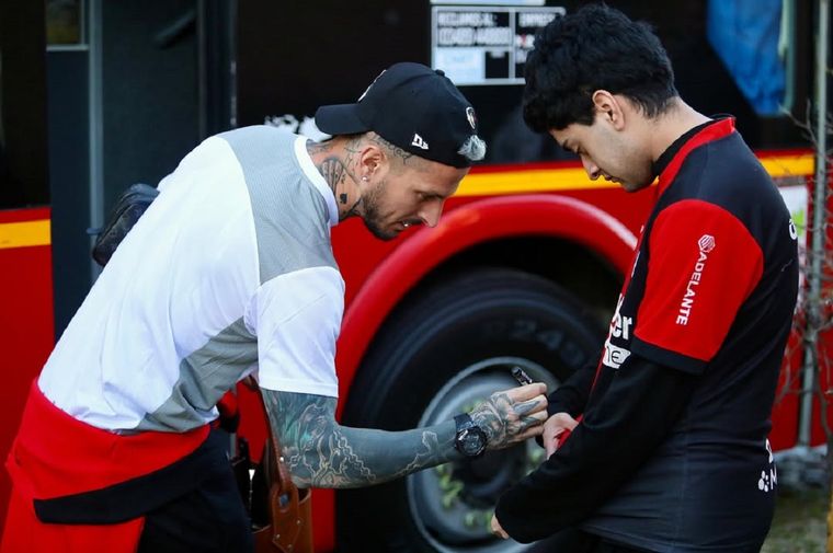 El delantero, que había llegado con grandes expectativas, no logró destacarse en el equipo rosarino.