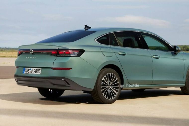 Volkswagen Passat 2024 sedan. Foto: Theottle Foto: Volkswagen
