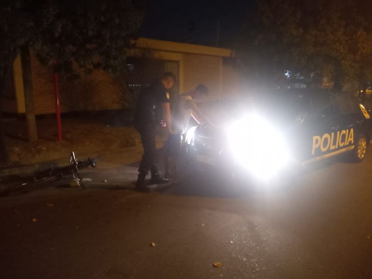 El momento del arresto Foto: Ministerio de Seguridad