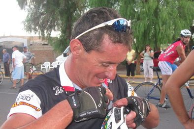 MDZol | Mauricio Rodríguez fue el vencedor de la primera etapa de la XXXVII Vuelta del Este. Foto: MDZ