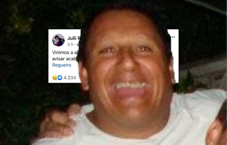 César Regueiro El posteo de Juliana Regueiro tras el fallecimiento de su padre en Gimnasia - Boca.