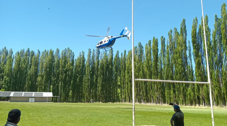 El accidente fue en ruta 7 zona Cortaderas entre Uspallata y Polvaredas.